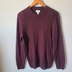 Dockers Men's Maroon Sweater